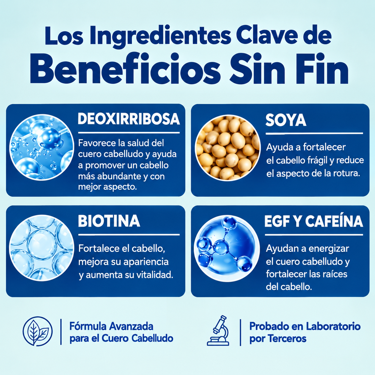 Sérum capilar de desoxirribosa