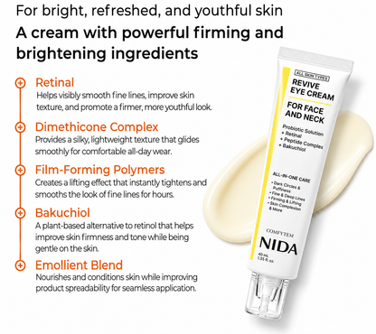 Nida by Comfytem™ Time Revive Cream (All-In-One)