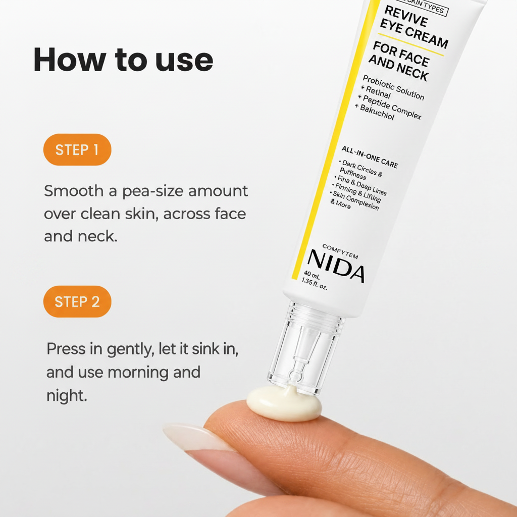 Nida by Comfytem™ Time Revive Cream (All-In-One)